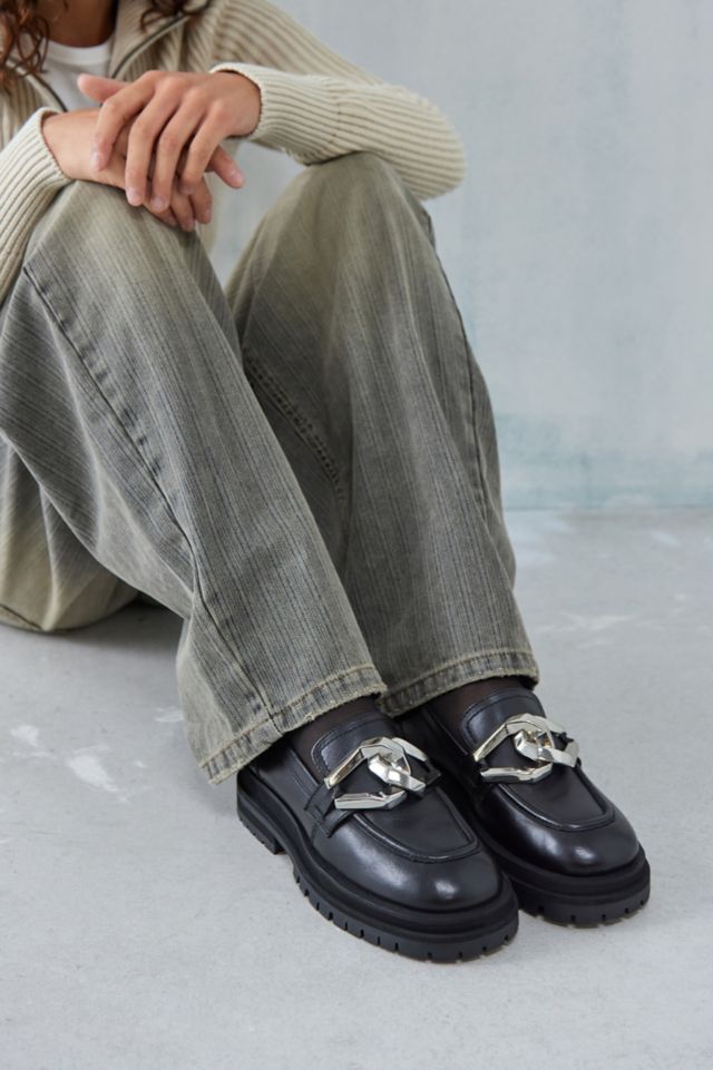 Margiela best sale chain loafer