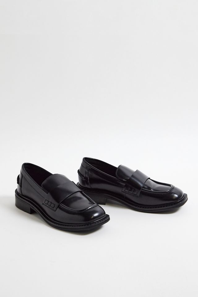 UO Square Leather Loafers #1