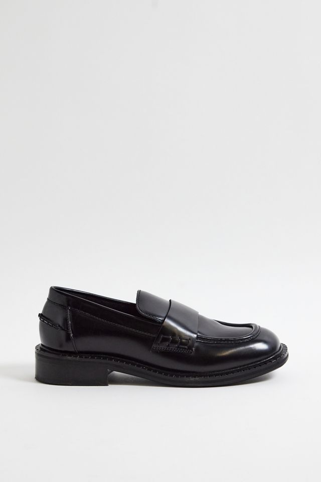 UO Square Leather Loafers #3
