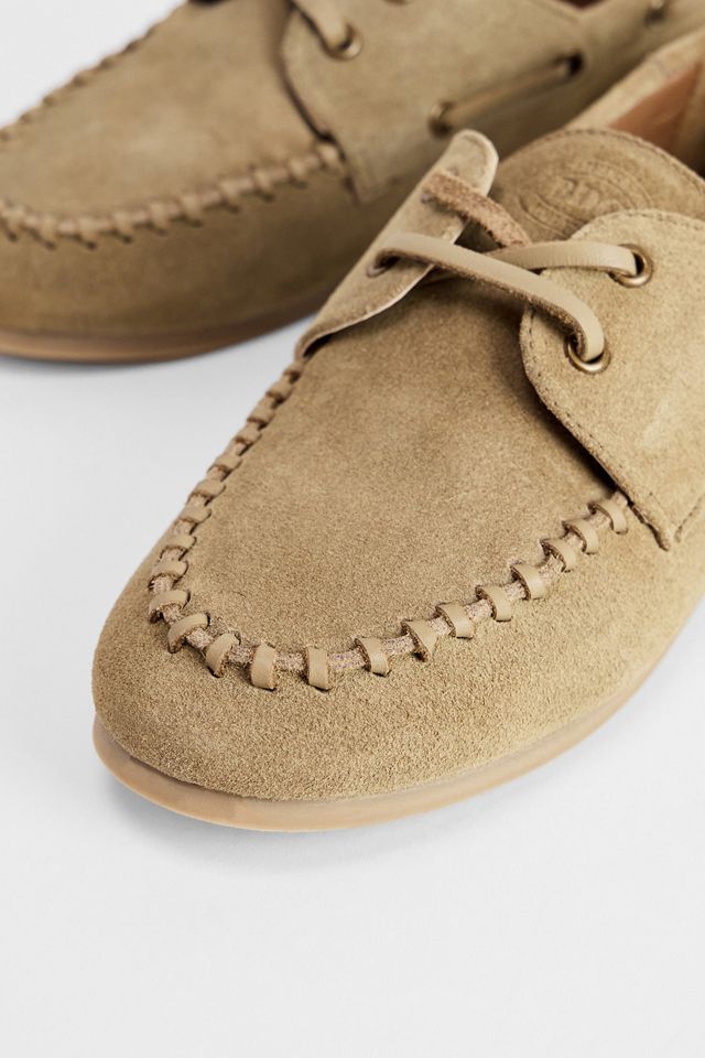 BDG Mink Suede Boat Shoes #3
