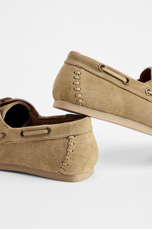 BDG Mink Suede Boat Shoes #4