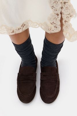 Mocassins en daim marron BDG Wrenn