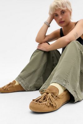 Scarpe Mocassino Eliza Color Cuoio BDG