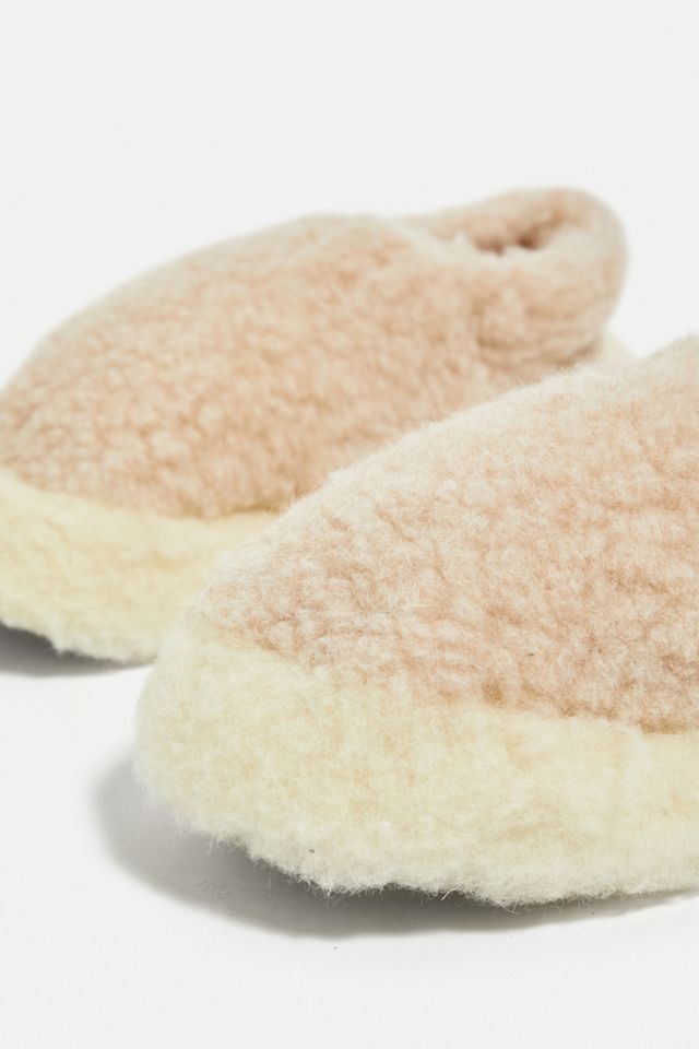 Yoko Wool - Pantoufles Siberian beiges #2