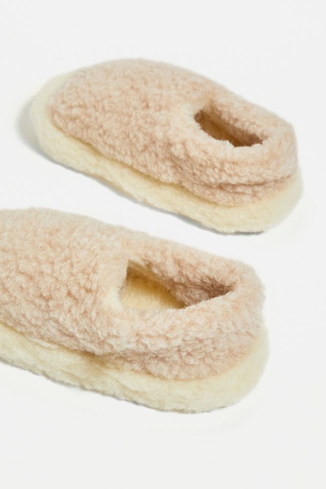 Yoko Wool - Pantoufles Siberian beiges #3