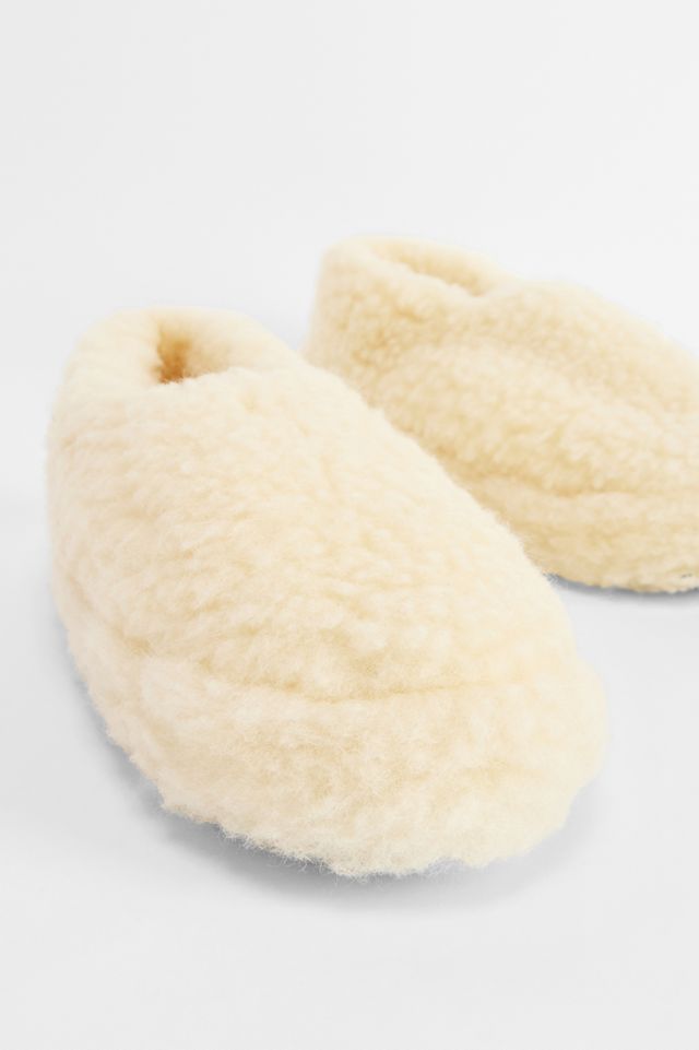 Yoko Beige Wollhausschuhe #3