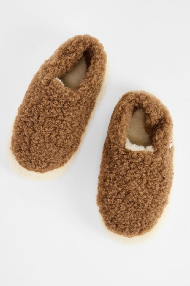 Pantuflas de Lana Marrón Yoko #2