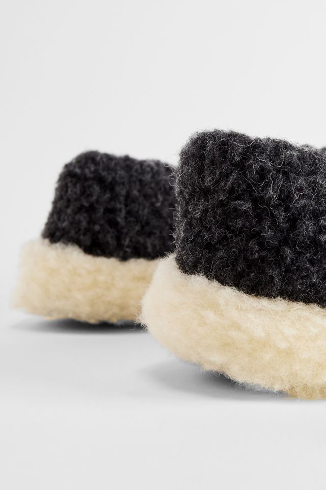 Pantuflas Yoko de Lana Gris Oscuro #3