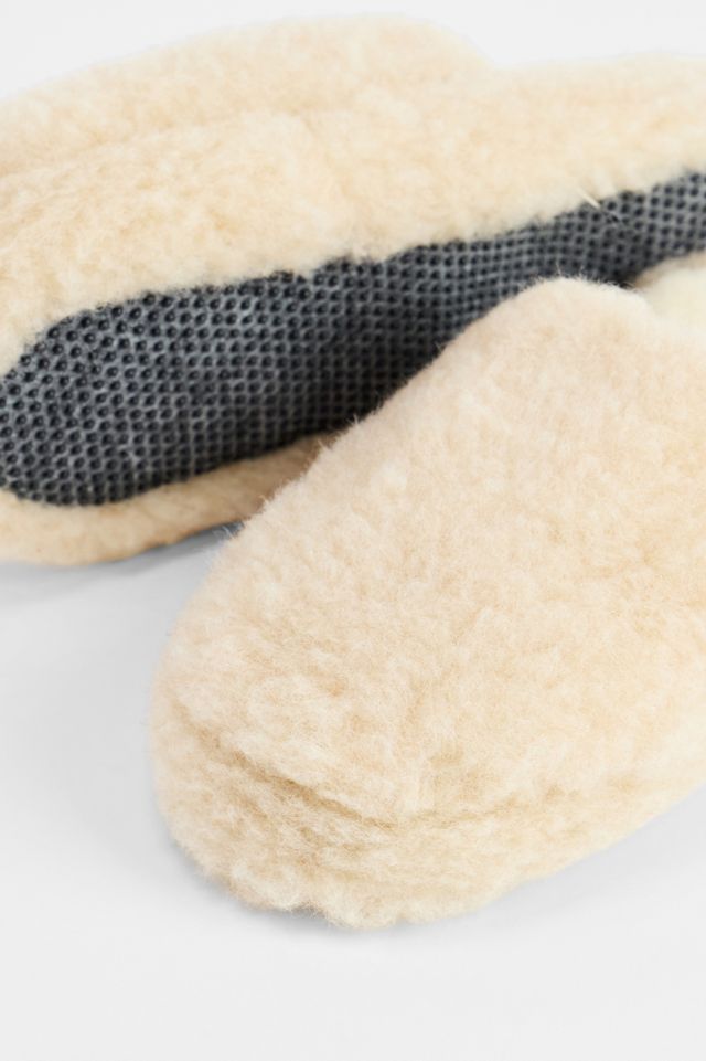Yoko Beige Wool Slippers #2