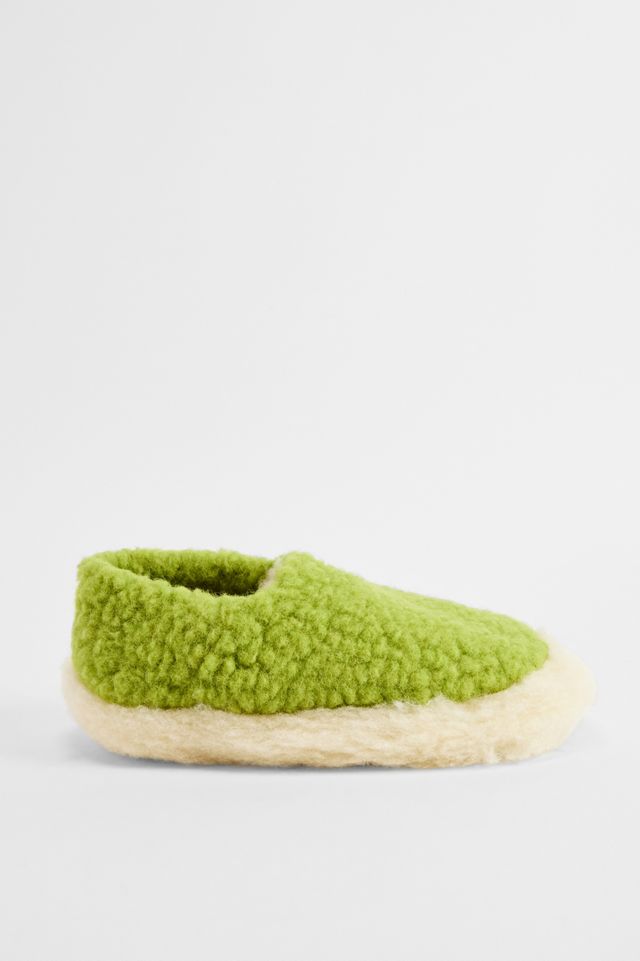 Pantofole Yoko in Lana Verde #2