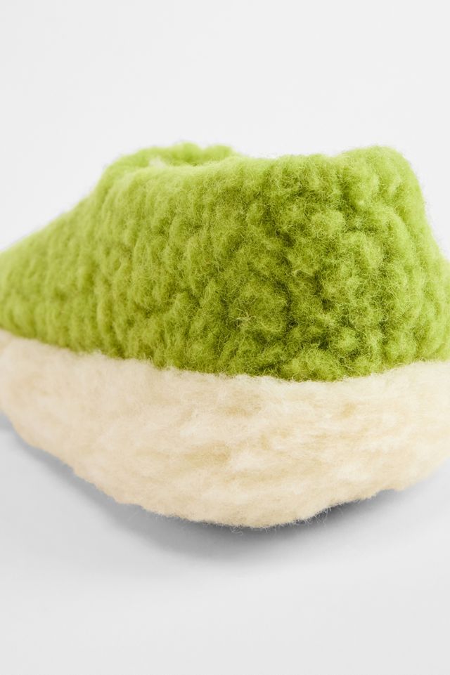 Pantofole Yoko in Lana Verde #4