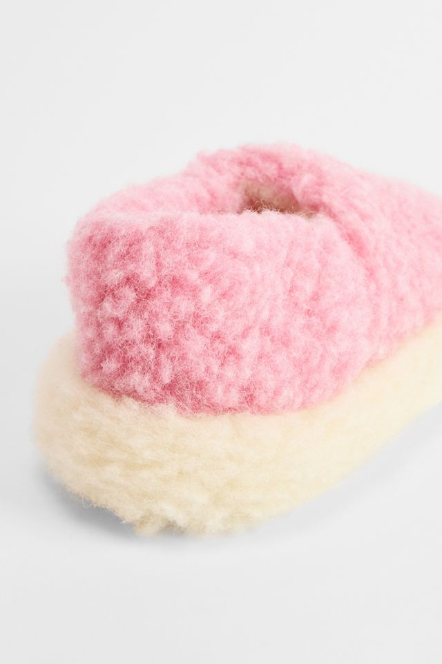 Yoko Wool Rosa Vollständige Hausschuhe #3