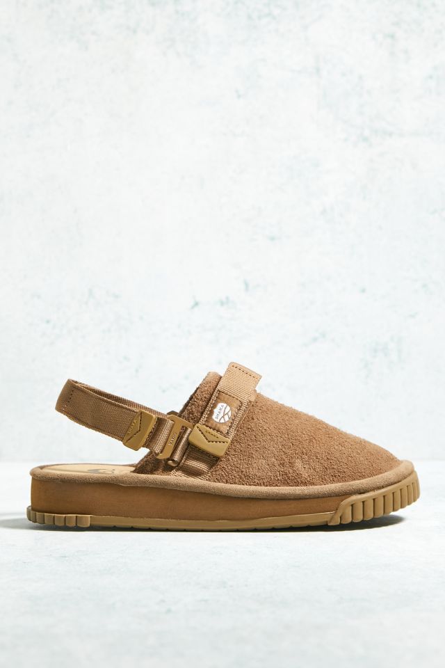 SHAKA – Wildleder-Clogs „Snug" in Hellbraun #2