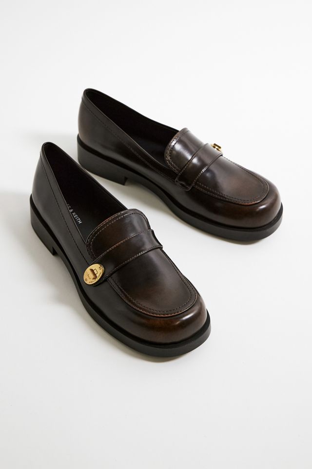 Charles & Keith Mocassini Marrone con Fibbia Metallica #1