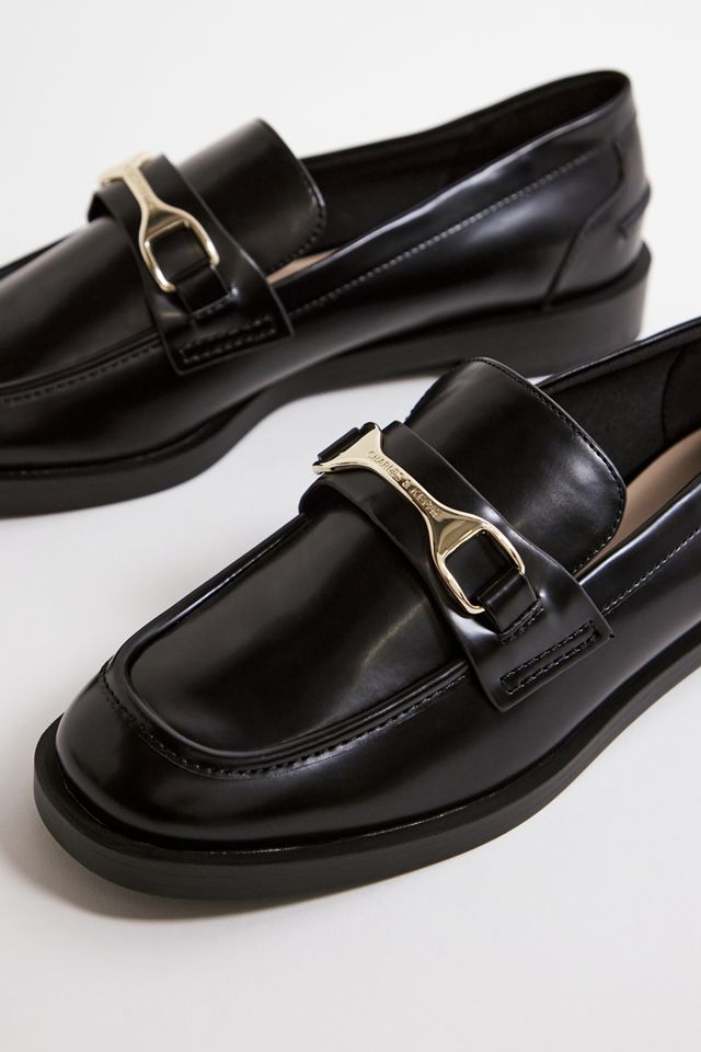 Charles & Keith Black Loafers #2