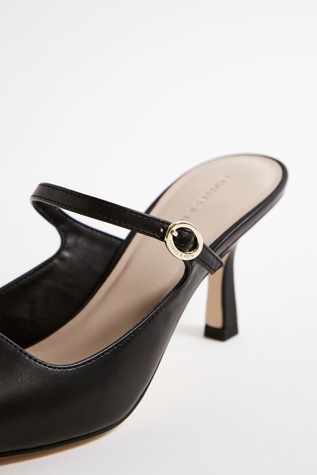 Charles & Keith Black Mules #4