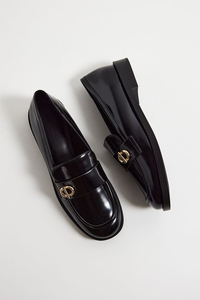 Charles & Keith Black Loafers #1