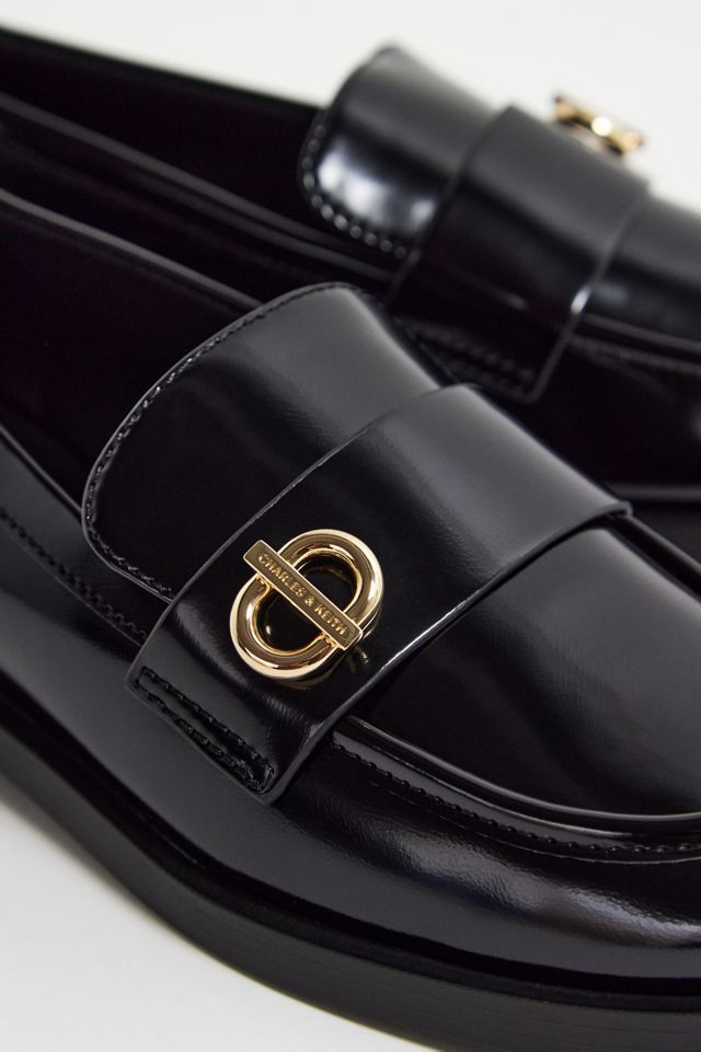 Charles & Keith Black Loafers #3