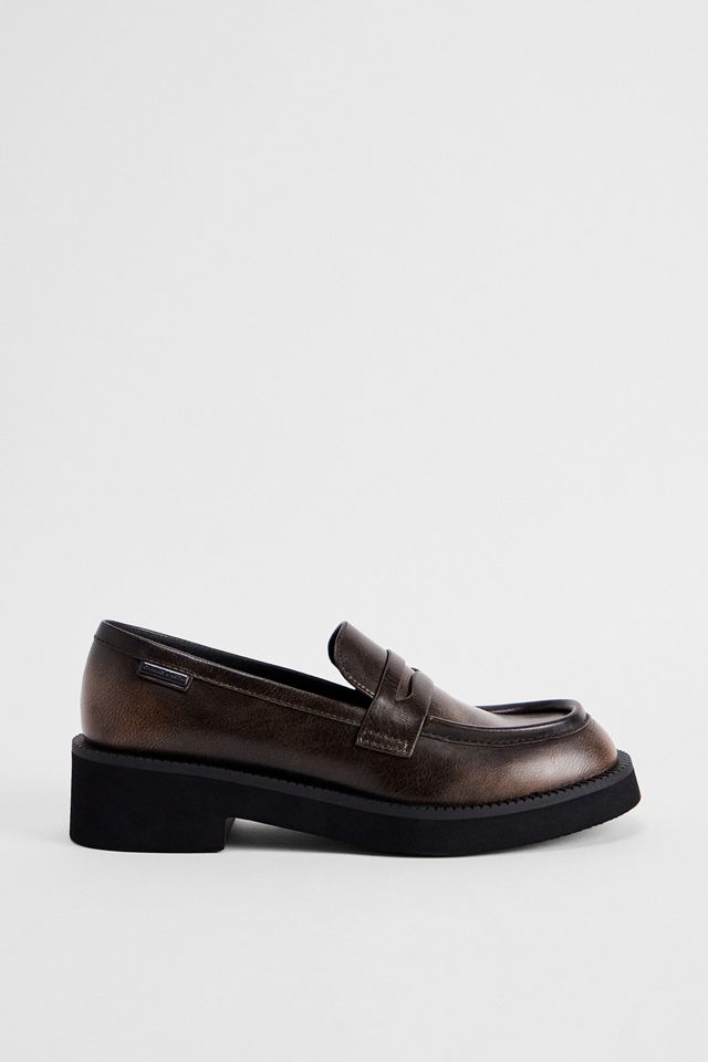Charles & Keith Burnished Brown Loafers #2