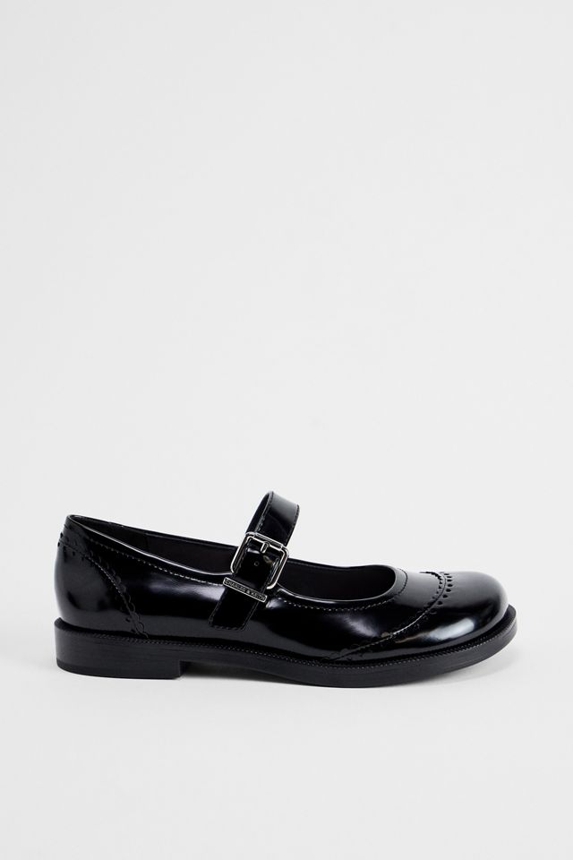 Charles & Keith Black Brogue Mary Jane Shoes #2