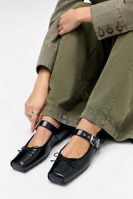 Charles & Keith Black Ballerina Shoes