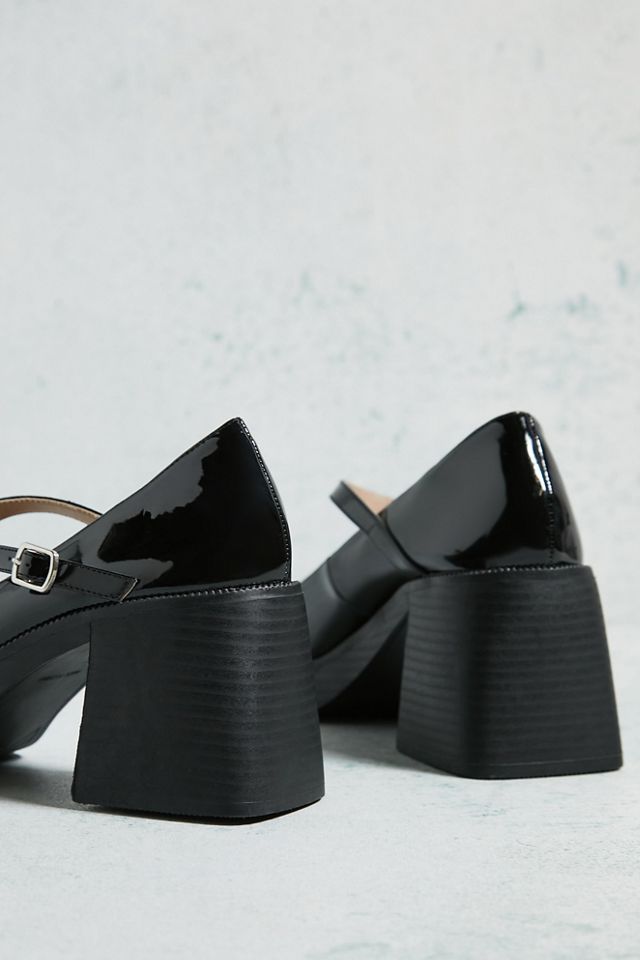 RAID Orna Zapatos Mary Jane de tacón charol #4