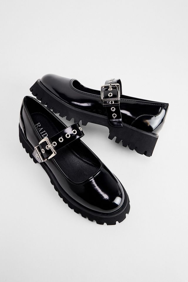 Zapatos Mary Jane Ailany Negro Raid #1