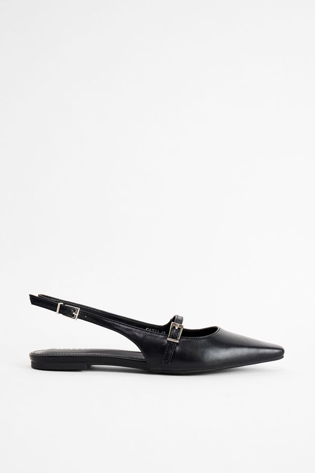 RAID Black Casta Slingback Shoes #2
