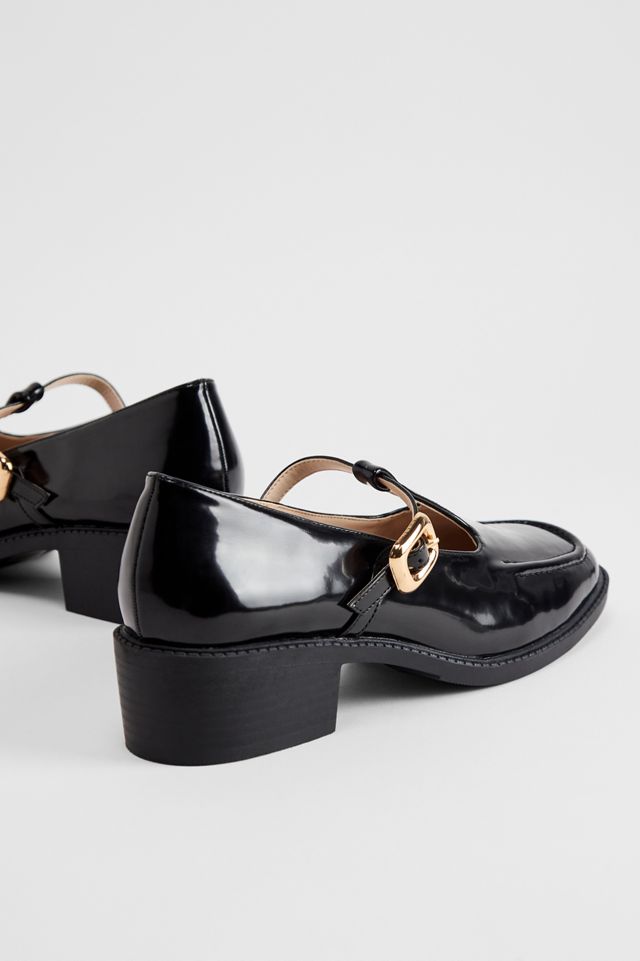 RAID Schwarze Celinna T-Steg Mary Jane Schuhe #4