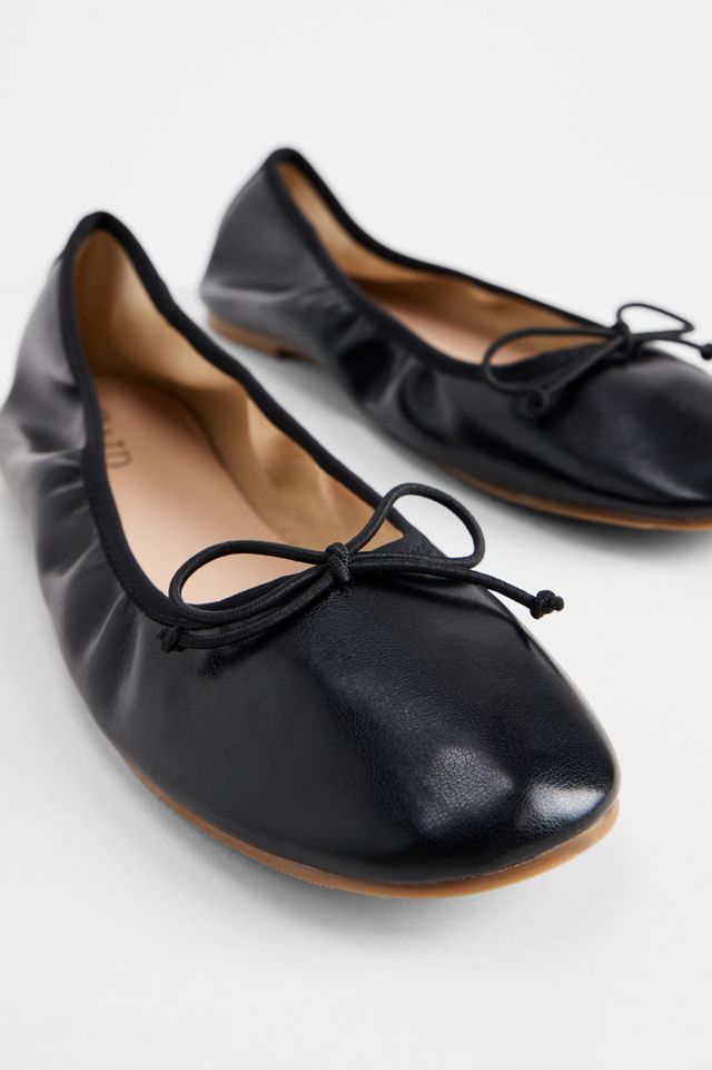 RAID Black Aashi Bow Detail Ballet Flats #2
