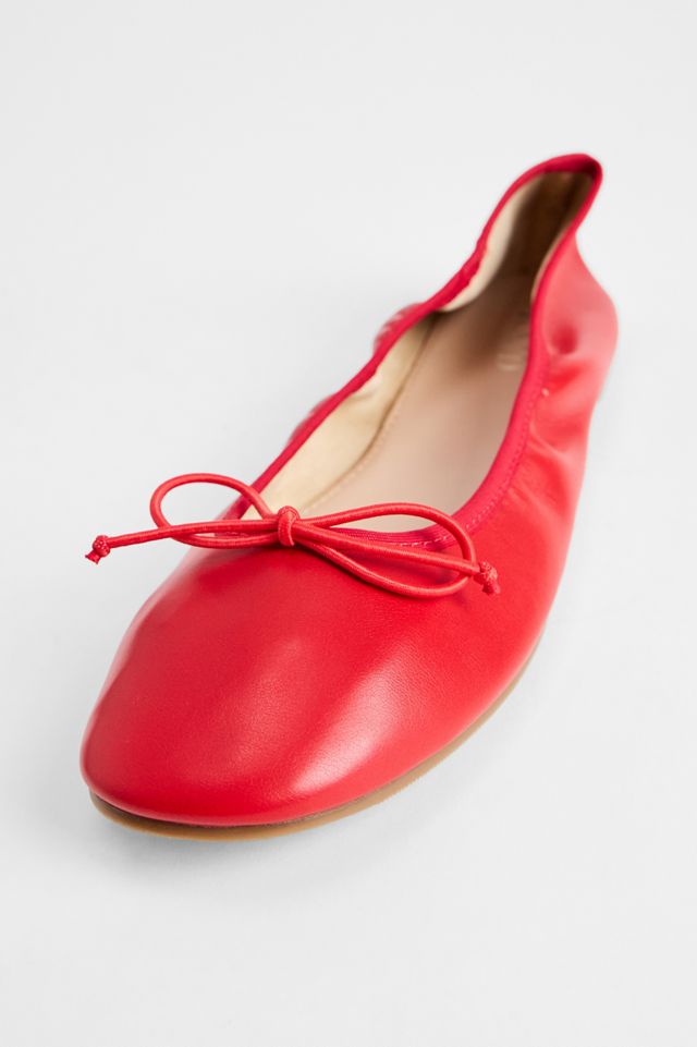 RAID Red Aashi Bow Detail Ballet Flats #2