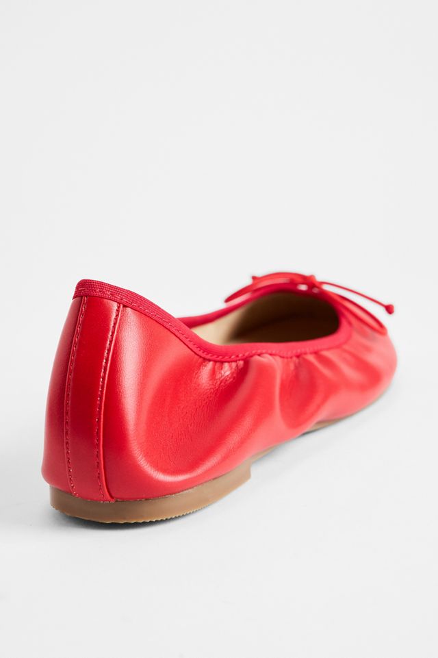 RAID Red Aashi Bow Detail Ballet Flats #3