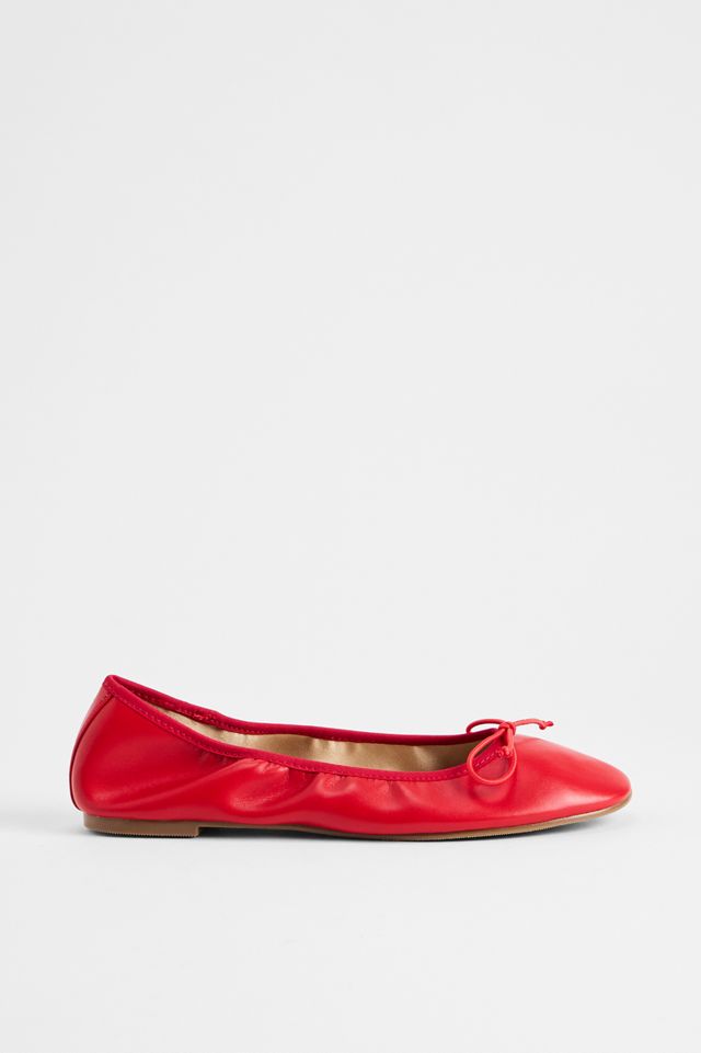 RAID Red Aashi Bow Detail Ballet Flats #4