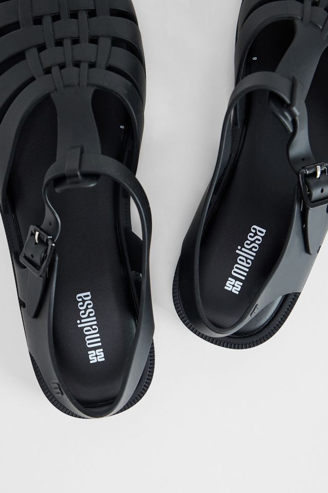 Melissa Black Jelly Fisherman Sandals #3