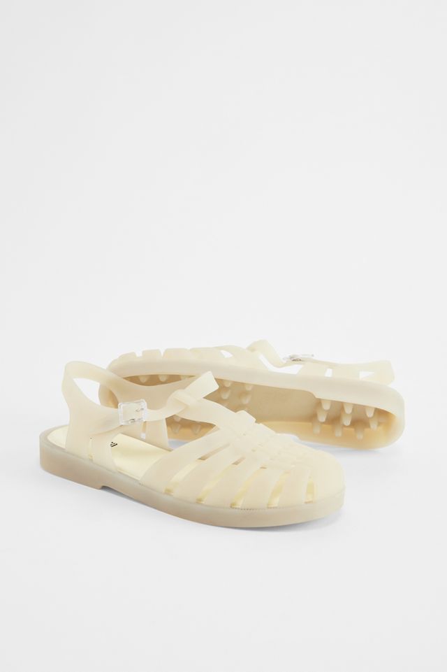 Melissa Cream Jelly Fisherman Sandals #1