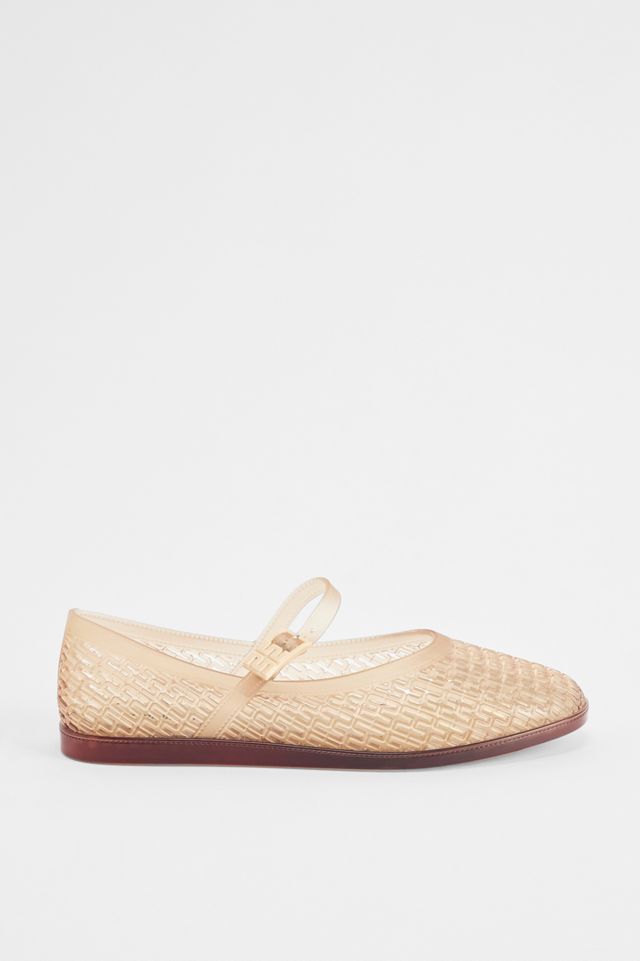 Melissa Beige Jelly Ballet Shoes #3
