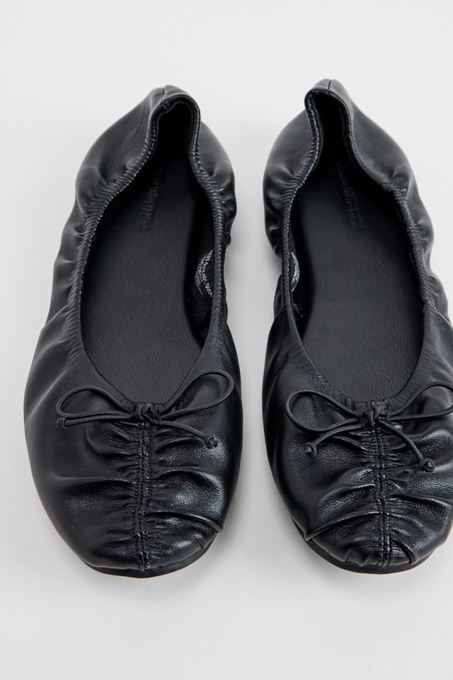 Ballerines noires UO Darcy froncées #4