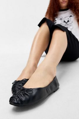 Ballerines noires UO Darcy froncées