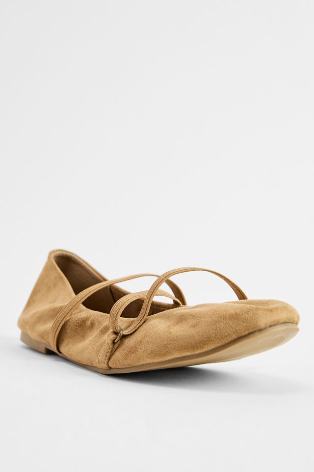 UO Tan Venus Riemen-Ballerinas #3
