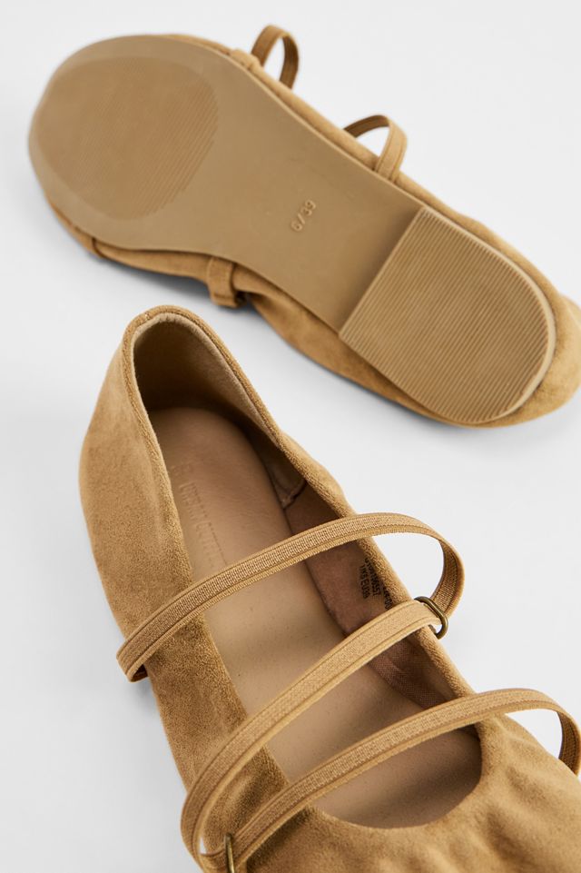 UO Tan Venus Riemen-Ballerinas #4