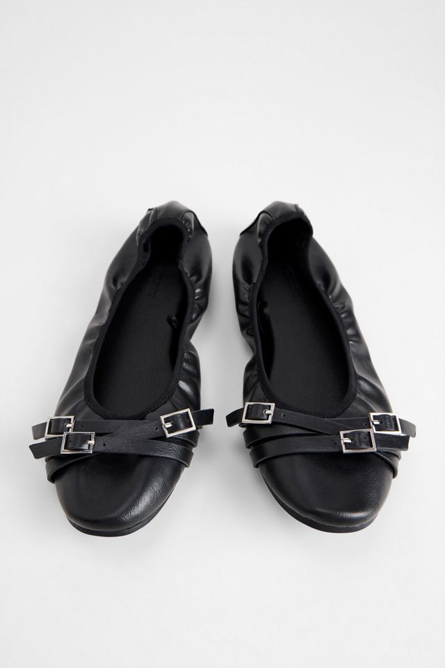 UO Schwarze Lisbon Ballerinas #1