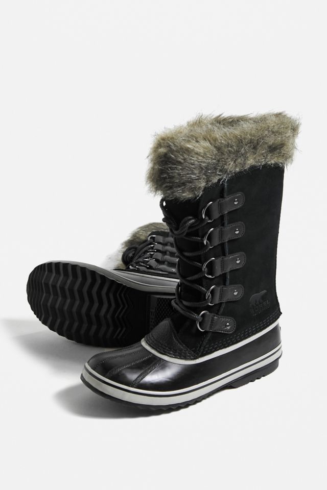 Sorel joan of hot sale arctic wedge black