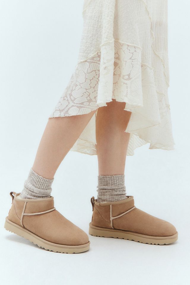 ugg boots w classic ultra mini sand