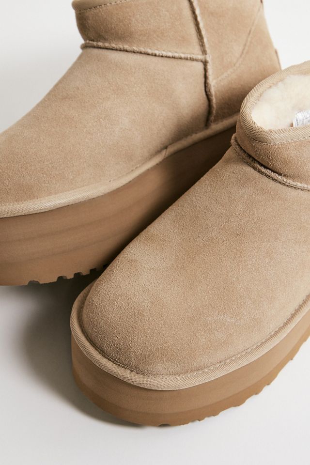 UGG Sand Classic Ultra-Mini Platform Boots #4