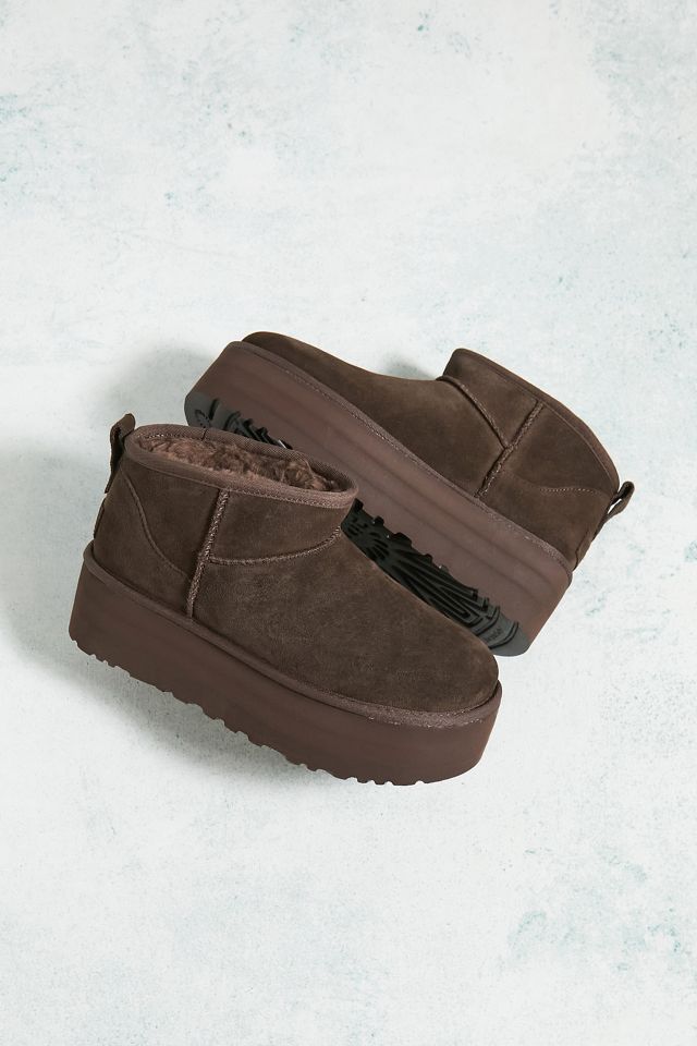 UGG Burnt Cedar Classic Ultra-Mini Platform Boots #2