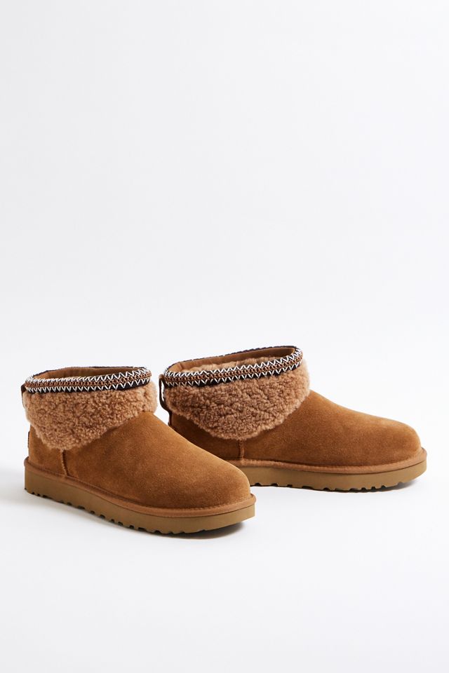 Bottes Maxi Bouclées Châtaigne UGG Ultra Mini #1