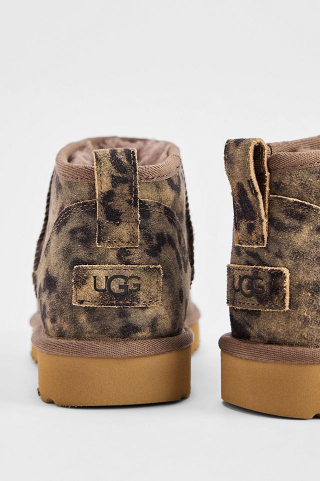 UGG Ultra-Mini Stiefel mit Gepardenmuster #1