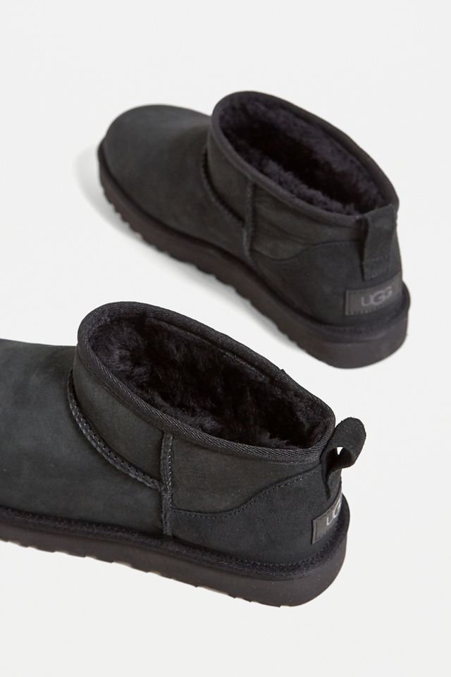 UGG Classic Ultra-Mini Black Boots #1