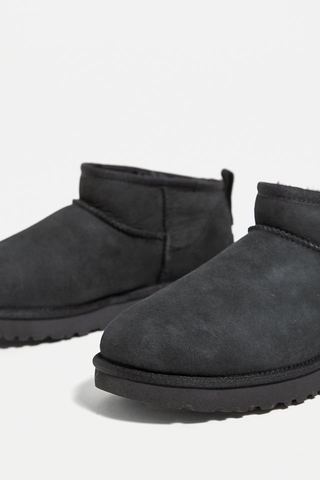UGG Classic Ultra-Mini Black Boots #3
