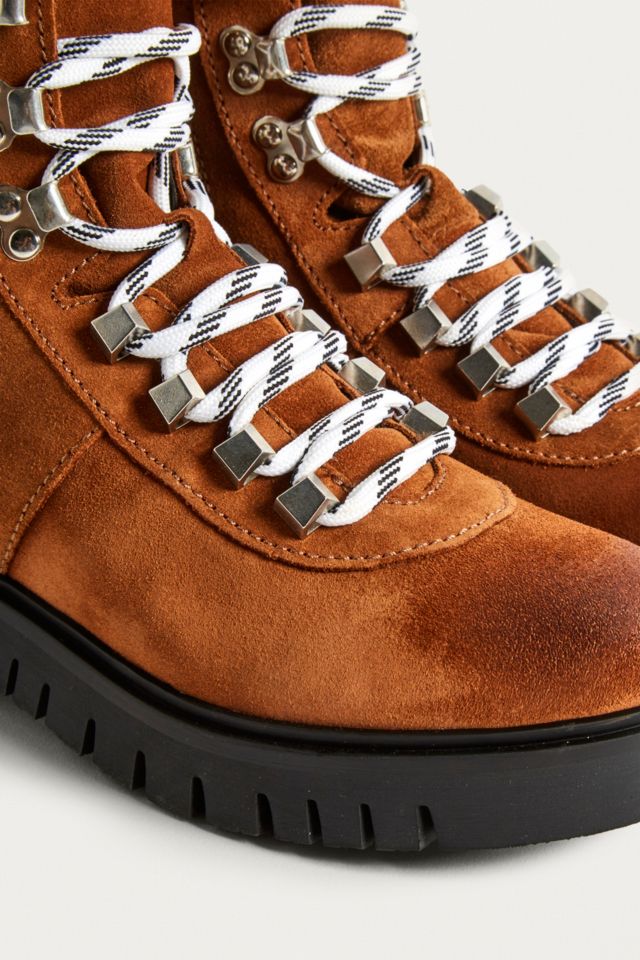 Tommy jeans brown hiking hot sale boots